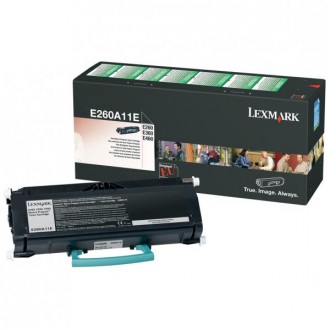 Lexmark E260A11E, originálny toner, čierny