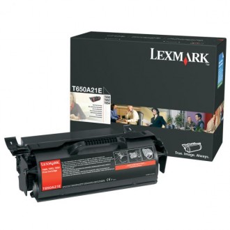 Lexmark T650A21E, originálny toner, čierny