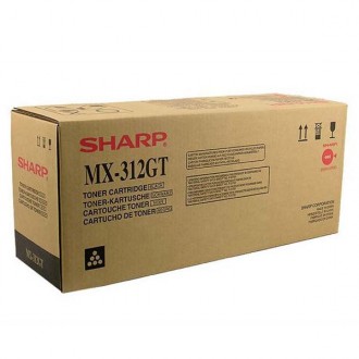 Sharp MX-312GT, originálny toner, čierny