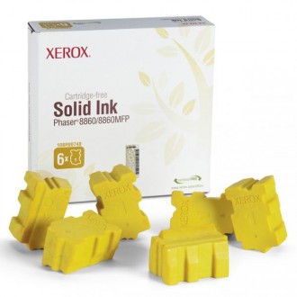 Xerox 108R00748, originálny toner, žltý, 6-pack