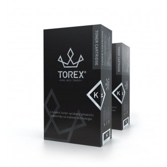 TOREX® toner kompatibilný s HP CF287XD (87X), čierny, 2-pack