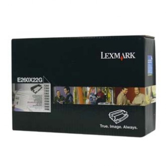 Lexmark E260X22G, originálny valec, čierny