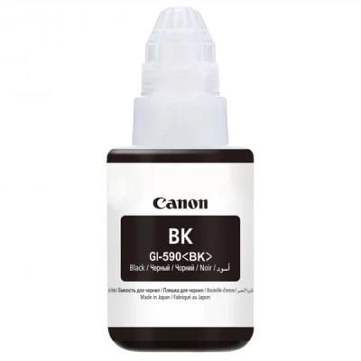 Canon GI-590Bk (1603C001), originálny atrament, čierny, 135 ml