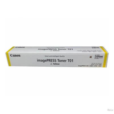 Canon T01Y (8069B001), originálny toner, žltý