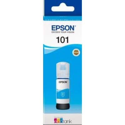 Epson C13T03V24A (101), originálny atrament, azúrový, 70ml