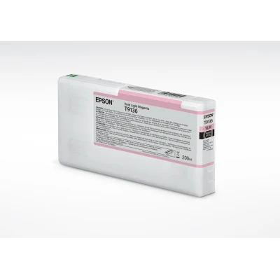 Epson T9136 (C13T91360N), originálny atrament, vivid svetlo purpurový, 200 ml