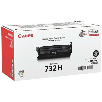 Canon CRG-732HBk (6264B002), originálny toner, čierny