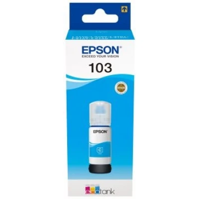 Epson T00S2 (C13T00S24A, 103), originálny atrament, azúrový, 65 ml