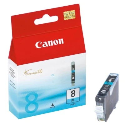 Canon CLI-8PC (0624B001), originálny atrament, photo azúrový, 13 ml