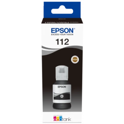 Epson T06C1 (C13T06C14A, 112), originálny atrament, čierny, 127 ml