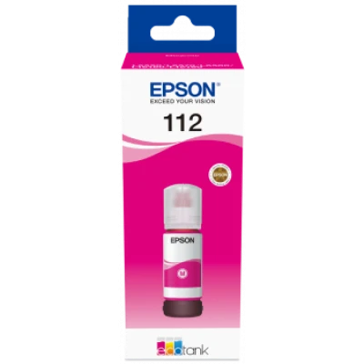 Epson T06C3 (C13T06C34A, 112), originálny atrament, purpurový, 70 ml