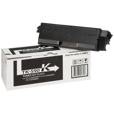 Kyocera TK-590K (1T02KV0NL0), originálny toner, čierny