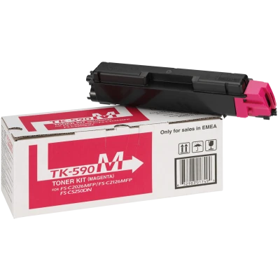 Kyocera TK-590M (1T02KVBNL0), originálny toner, purpurový