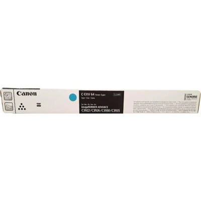 Canon C-EXV64C (5754C002), originálny toner, azúrový