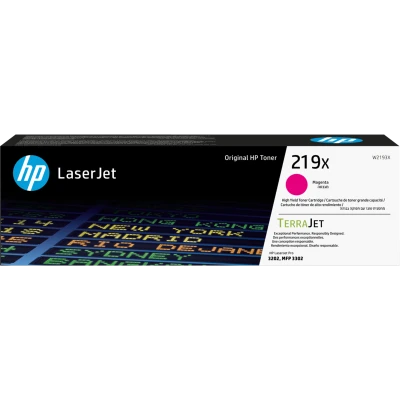 HP W2193X (219X), originálny toner, purpurový