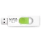 ADATA Flash Disk 128GB UV320, USB 3.1 Dash Drive, biela/zelená