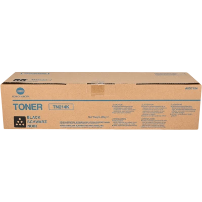 Konica Minolta TN-214K (A0D7154), originálny toner, čierny