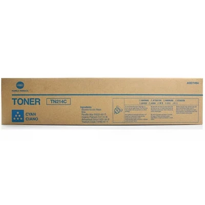 Konica Minolta TN-214C (A0D7454), originálny toner, azúrový