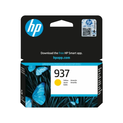 HP 4S6W4NE (937), originálny atrament, žltý