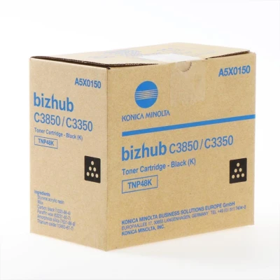 Konica Minolta TNP-48K (A5X0150), originálny toner, čierny