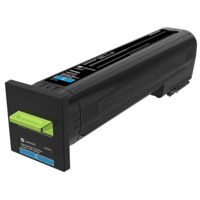 Lexmark 72K20C0 (72K20CE), originálny toner, azúrový