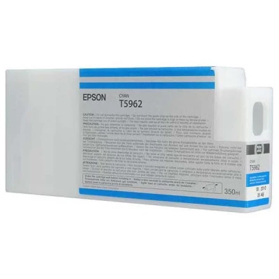Epson T5962 (C13T596200), originálny atrament, azúrový, 350 ml