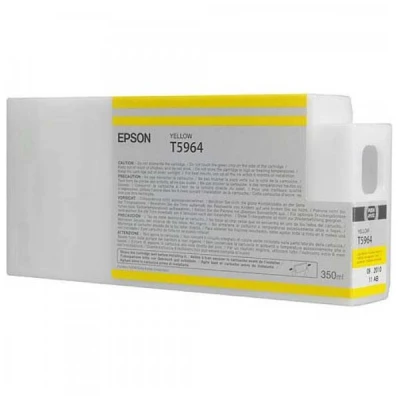 Epson T5964 (C13T596400), originálny atrament, žltý, 350 ml