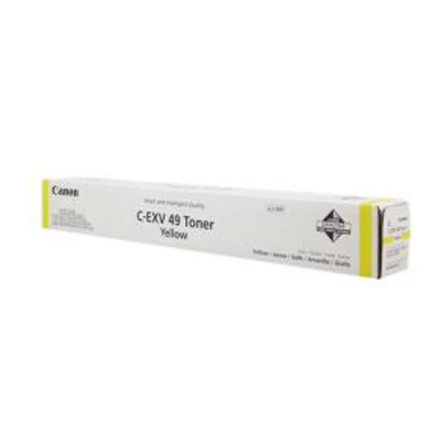 Canon C-EXV49Y (8527B002), originálny toner, žltý