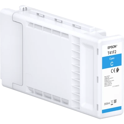 Epson T41F2 (C13T41F240, XD2), originálny atrament, azúrový, 350 ml, XL