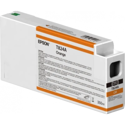 Epson T824A (C13T824A00), originálny atrament, oranžový, 350 ml