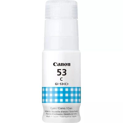 Canon GI-53C (4673C001), originálny atrament, azúrový, 60 ml