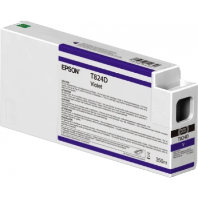 Epson T824D (C13T824D00), originálny atrament, fialový, 350 ml