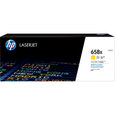 HP W2002X (658X), originálny toner, žltý