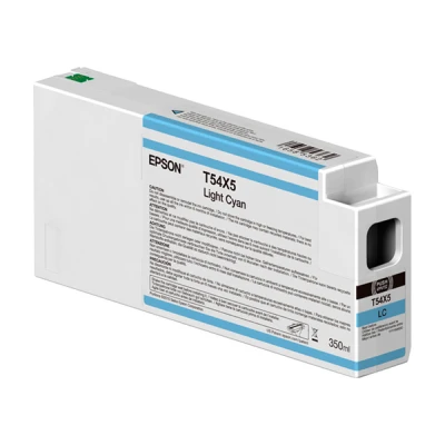 Epson T54X5 (C13T54X500), originálny atrament, svetlo azúrový, 350 ml, UltraChrome HDX/HD